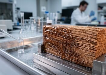 Pesquisadores canadenses aplicam uma técnica de "mumificação" à madeira de cedro, reduzindo a absorção de água em 60% e aumentando sua vida útil como material de construção natural