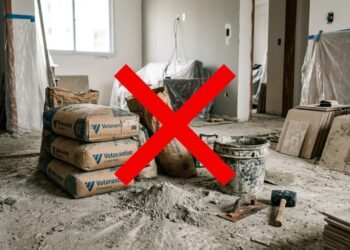 Adeus cimento e sujeira nos pisos: a invenção de 2026 para colar azulejos cerâmicos 8 vezes mais rápido