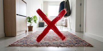 A tendência de piso que está aposentando os tapetes tradicionais