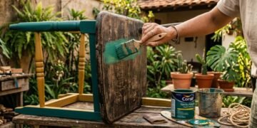 Antes de descartar uma cadeira quebrada, veja como ela pode ganhar uma nova função