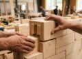 Uma startup alemã desenvolve blocos de madeira que se encaixam como LEGO e permitem construir casas sem argamassa ou parafusos
