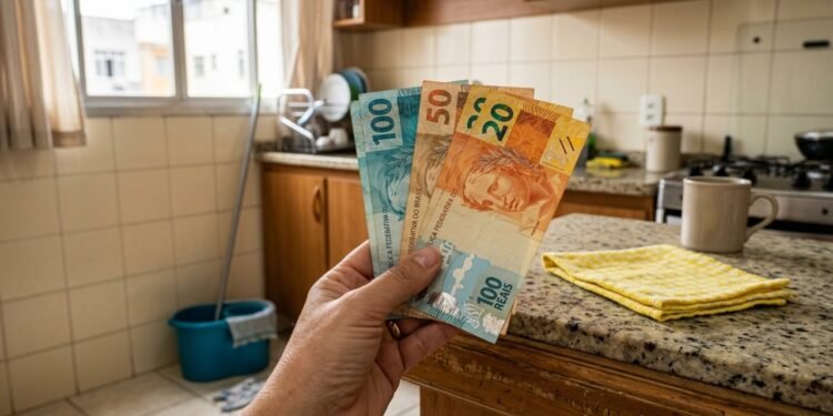Trabalhadoras domésticas recebem novo aumento em junho e tabela salarial atualizada chama atenção
