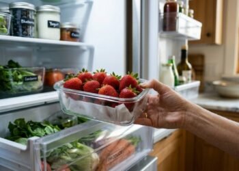 Truque para conservar morangos de forma correta e não perder sabor