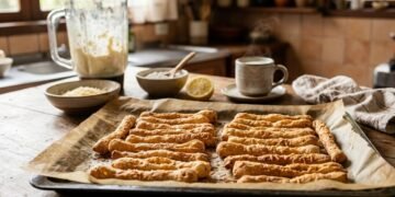 Como fazer o café da manhã da vovó: palitinhos de polvilho crocantes e fáceis