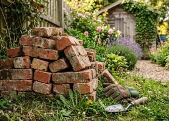 Construiu e sobrou material? As melhores ideias para reutilizar tijolos velhos em casa