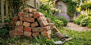Construiu e sobrou material? As melhores ideias para reutilizar tijolos velhos em casa