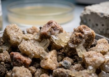 Cientistas desenvolveram um método inovador para liofilizar bactérias, usando-as como uma "cola" para fortalecer o solo e reparar estruturas de concreto