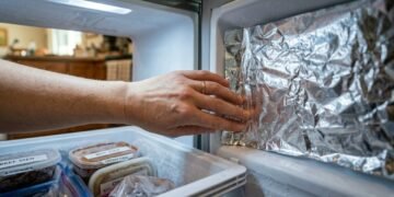 O truque com papel alumínio no congelador que poucas pessoas conhecem