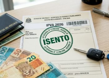 Nova regra nacional do IPVA em 2026 zera imposto para carros antigos e beneficia mais de 8 milhões