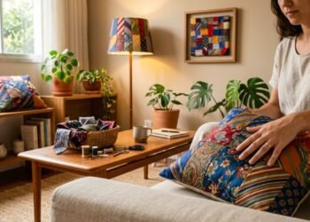 Como reutilizar gravatas velhas na decoração