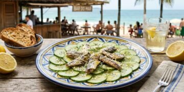 Como fazer um carpaccio simples usando sardinhas