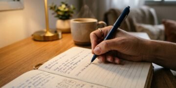 Como começar um diário com ideias simples mesmo sem saber o que escrever no início
