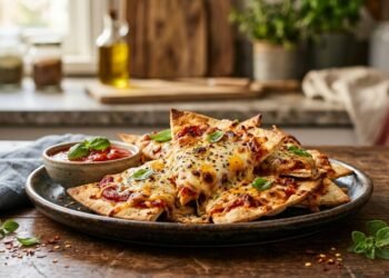 Batatas fritas de pizza no forno: o lanche crocante que fica pronto em apenas 20 minutos