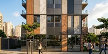 Empresa polonesa lança painéis fotovoltaicos para fachadas que prometem ser uma fonte inesgotável de inspiração arquitetônica, imitando materiais como madeira, mármore, concreto e tijolo