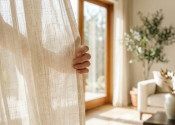 Adeus às cortinas pesadas: a tendência leve que está revolucionando apartamentos elegantes