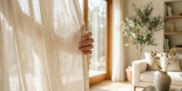 Adeus às cortinas pesadas: a tendência leve que está revolucionando apartamentos elegantes