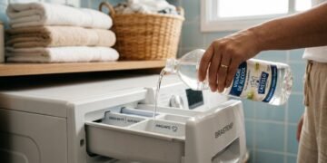 Quantas vezes usar a máquina de lavar antes de colocar vinagre