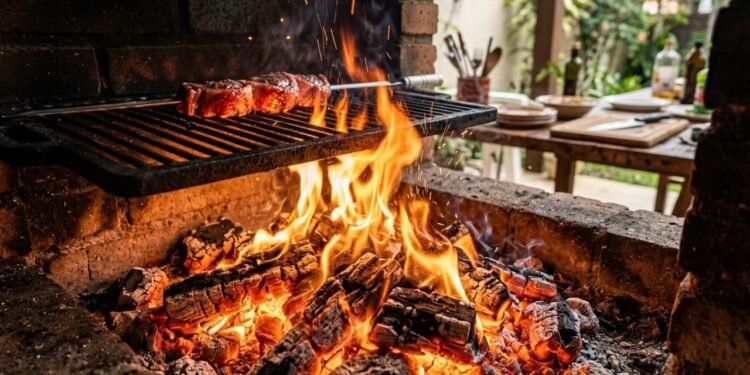 Sem álcool, sem ventilador: o truque para acender uma churrasqueira em 1 minuto que já é tendência no Brasil