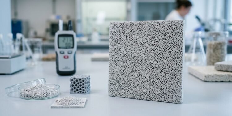 Engenheiros suíços desenvolvem revestimento ecológico inovador para desumidificar ambientes passivamente, reduzindo a necessidade de ventilação mecânica