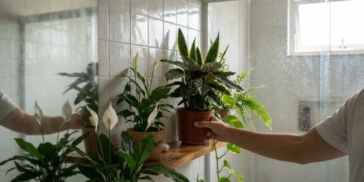 As plantas que ajudam a combater a umidade e deixam o banheiro mais bonito