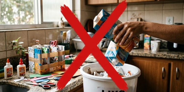 Não jogue fora as caixas de suco vazias: 3 ideias criativas que podem transformar sua casa sem gastar quase nada