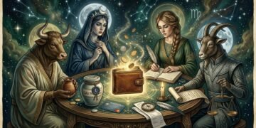 Os 4 signos do zodíaco que ainda sentem o impacto de pagar as contas, mesmo tendo dinheiro na conta