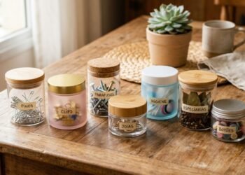 Ideias para reutilizar potes de cremes vazios