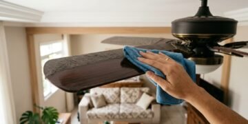 Como limpar ventilador de teto com truques simples