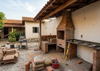 Quanto custa construir uma área de churrasco no Brasil em julho de 2026?