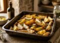 Sem alho, sem páprica: os gregos preferem colocar isso em suas batatas assadas