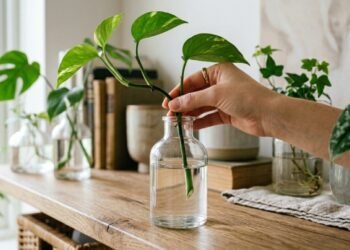 Como cultivar plantas de interior na água para decorar a casa no inverno