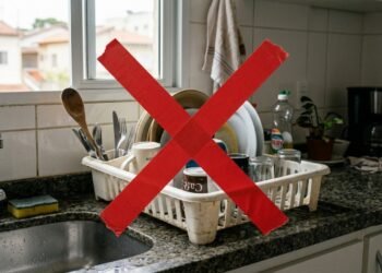 A tendência que está substituindo os escorredores tradicionais e liberando espaço na cozinha