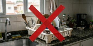 A tendência que está substituindo os escorredores tradicionais e liberando espaço na cozinha