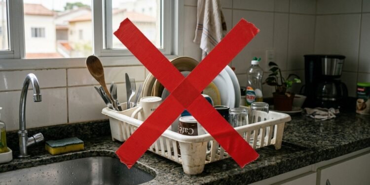 A tendência que está substituindo os escorredores tradicionais e liberando espaço na cozinha