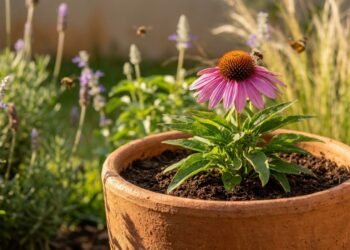 Esta planta perene floresce por semanas e quase não exige manutenção