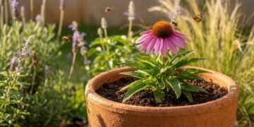 Esta planta perene floresce por semanas e quase não exige manutenção