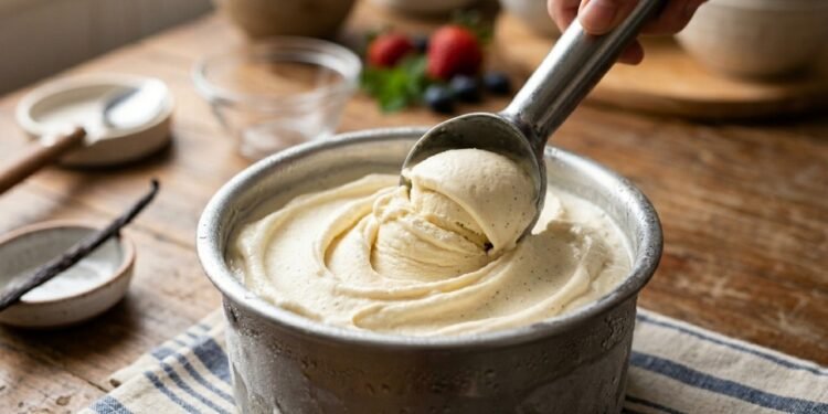 Combinação de ingredientes simples e congelamento correto garantem a textura ideal sem maquinário caro.