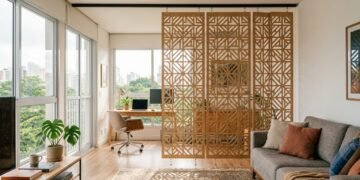 Sem paredes ou drywall: a invenção de 2026 que permite dividir cômodos da sua casa em um dia