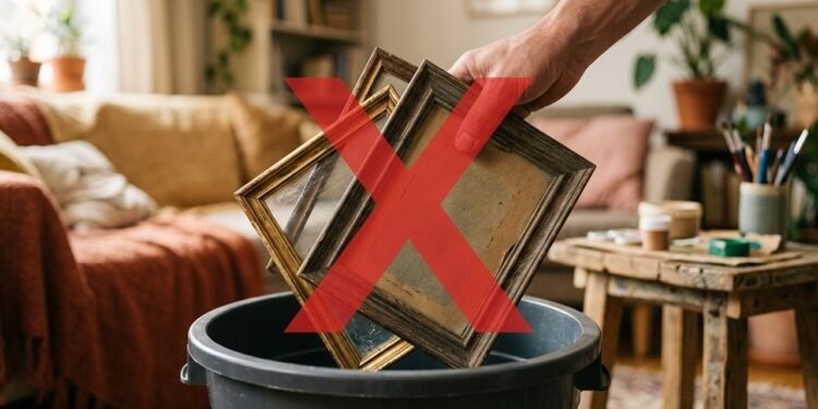 Não jogue fora suas molduras antigas, você tem um tesouro: 6 ideias criativas para decorar e organizar sua casa
