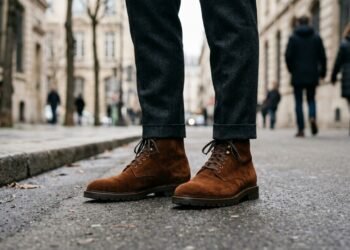 O retorno da camurça coloca os sapatos de inverno no centro das tendências de 2026