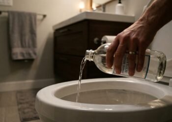 Despeje vinagre no vaso sanitário antes de dormir e veja a diferença que pode aparecer pela manhã
