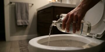Despeje vinagre no vaso sanitário antes de dormir e veja a diferença que pode aparecer pela manhã