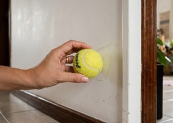 O truque usando bola de tênis que tem uma servetia inusitada