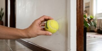 O truque usando bola de tênis que tem uma servetia inusitada