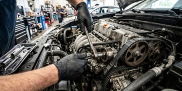 Com que frequência a correia de distribuição deve ser trocada em um carro para evitar danos ao motor