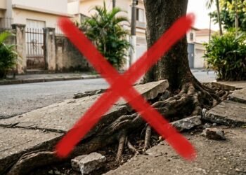 As espécies de árvores mais seguras para plantar na calçada sem risco de levantar piso ou causar prejuízos
