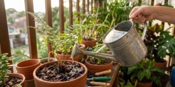 O melhor horário para regar as plantas e garantir um jardim sempre exuberante