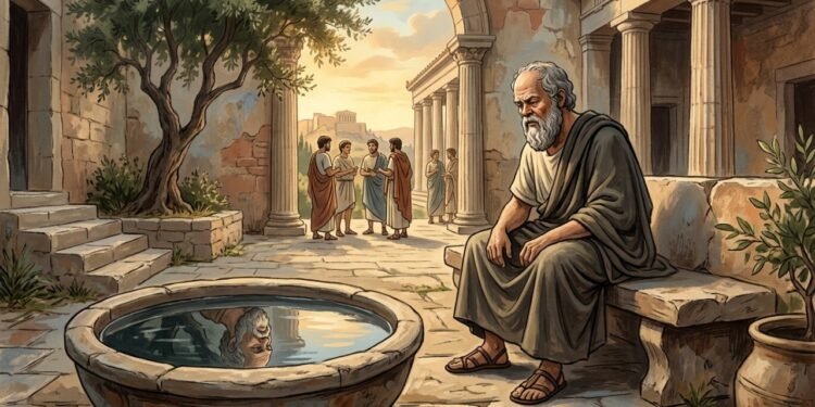 Sócrates, filósofo: "Compreender a si mesmo é o princípio do conhecimento."