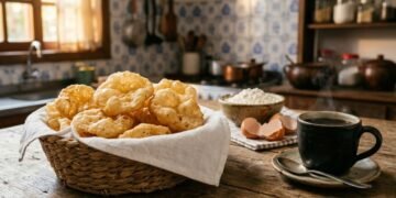 Como fazer biscoito de goma frito sequinho e crocante