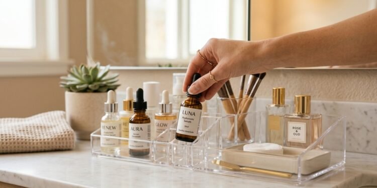 3 ideias de armazenamento para organizar cosméticos, maquiagem e perfumes ao alcance das mãos